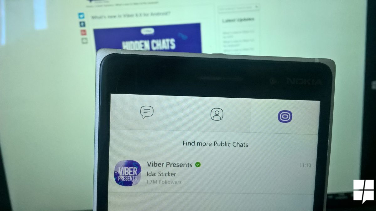 First Look At Viber 6.0 For Windows 10 Mobile - MSPoweruser