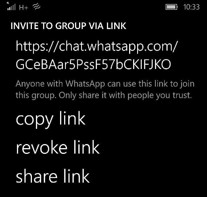 whatappp group link invite