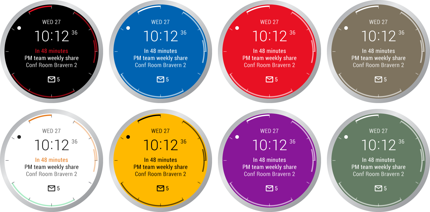 Microsoft releases Outlook watch face for Android Wear MSPoweruser