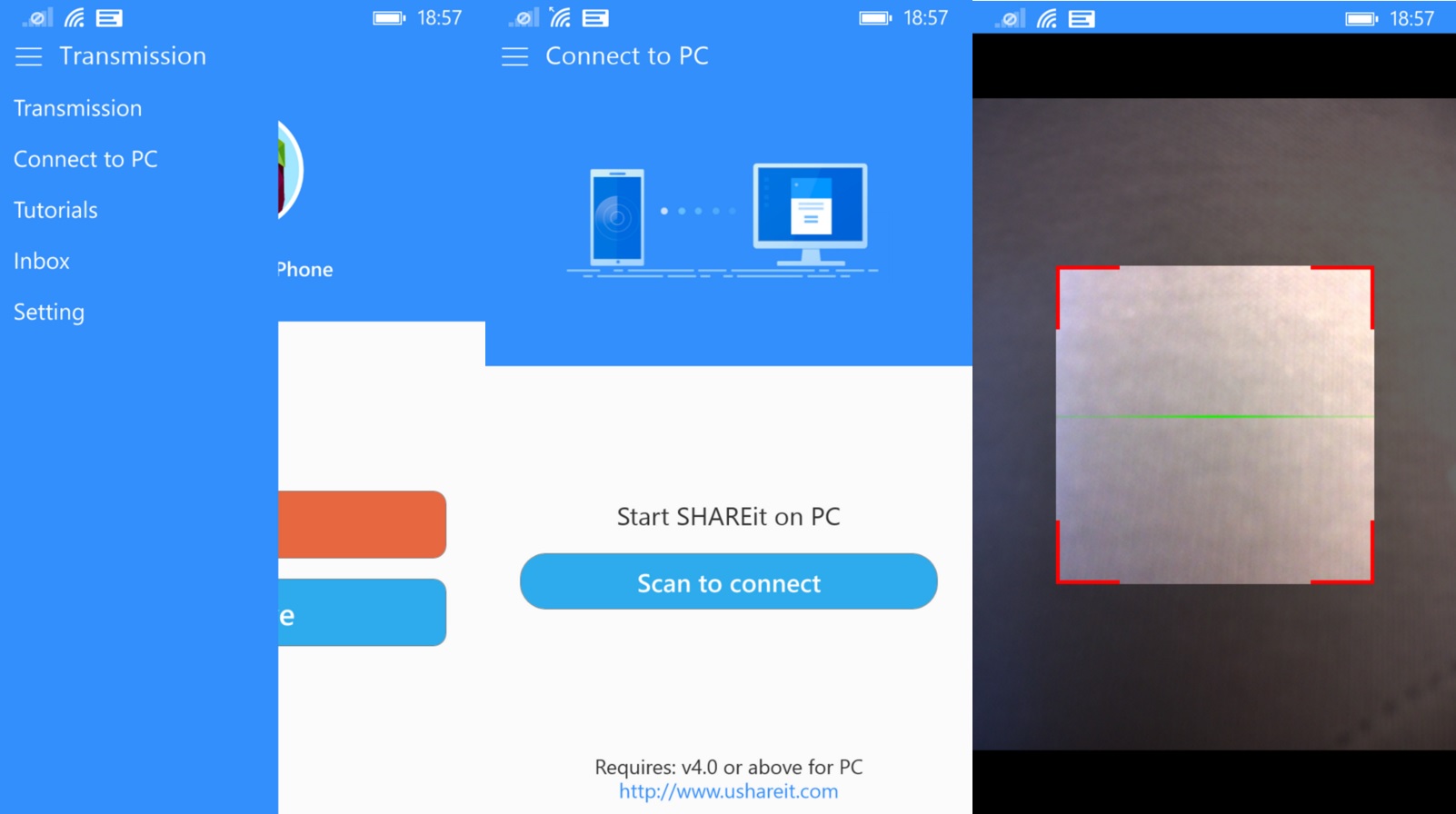 Shareit windows phone