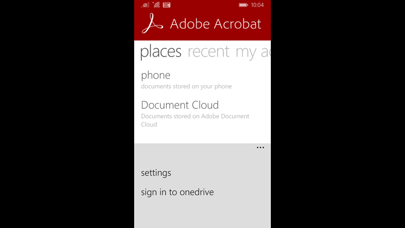 download acrobat reader for windows phone