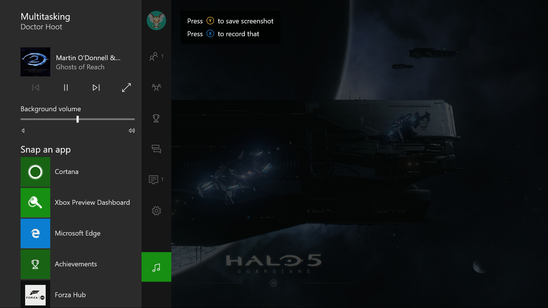 Cortana Background Music Xbox One