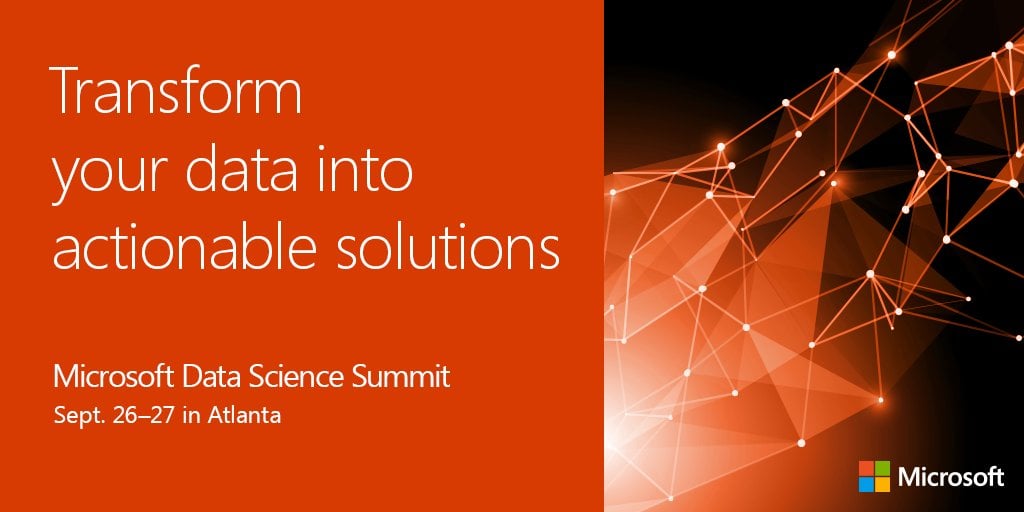 Microsoft data science summit