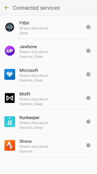 Samsung Health, Apps & Services