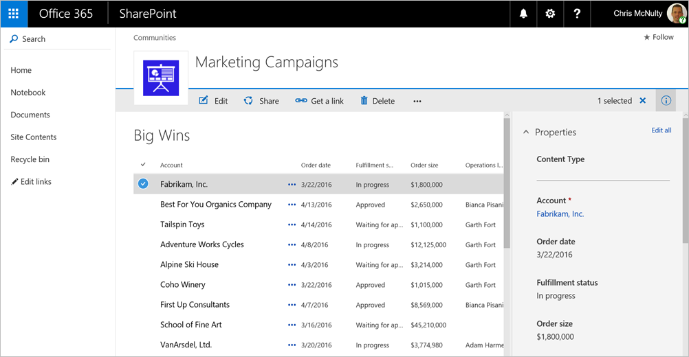 Microsoft announces the rollout of new SharePoint lists with