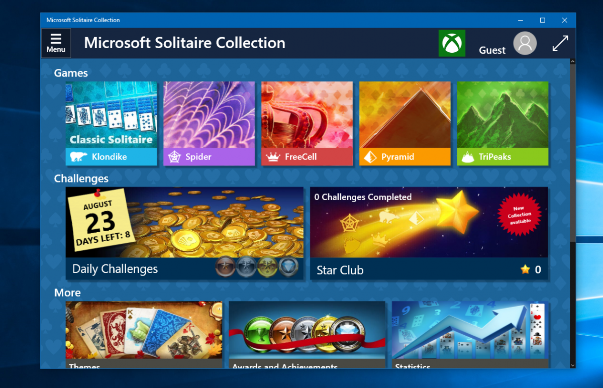 Microsoft Solitair Collection