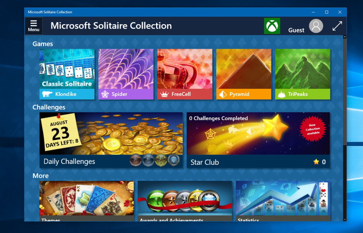 microsoft solitaire collection