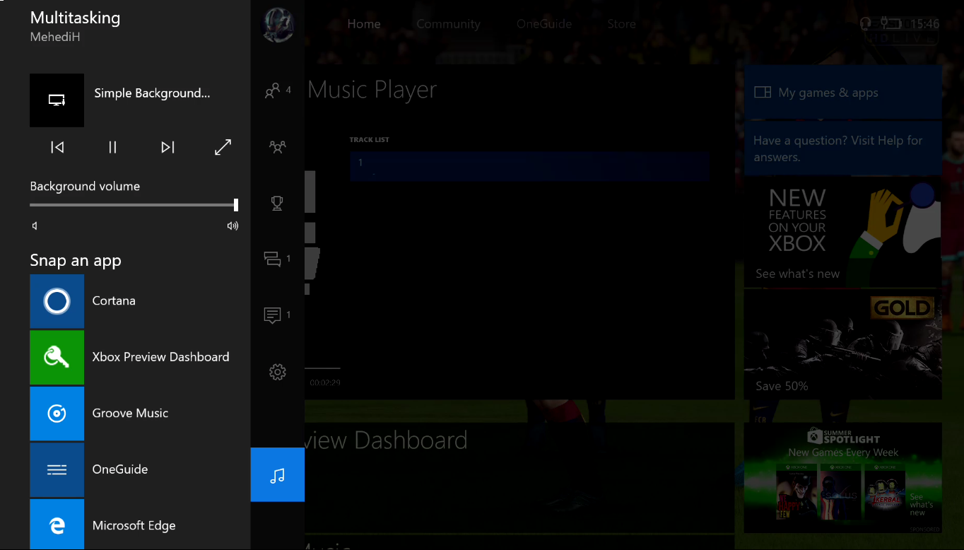 Mis keten Onaangenaam USB Background Music player app for Xbox One updated with new features -  MSPoweruser
