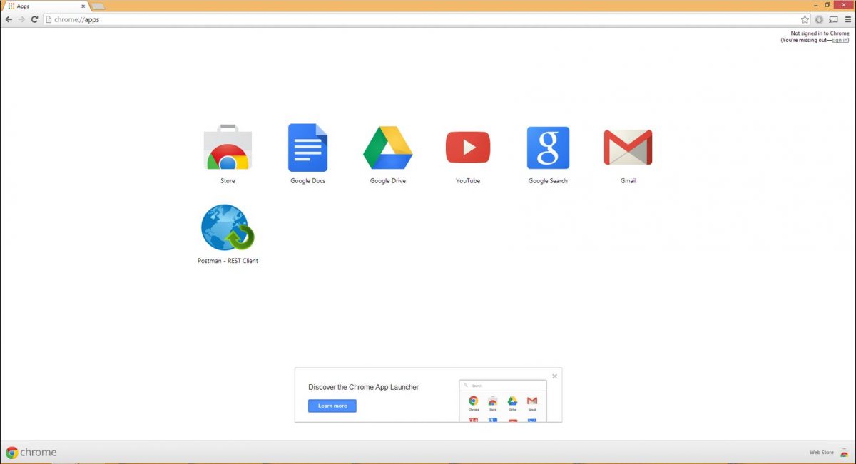 Chrome Apps