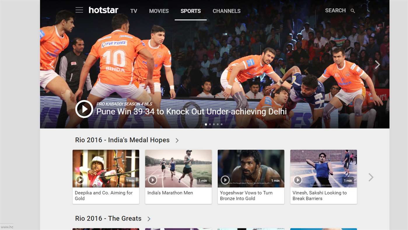 Free live hotstar app download hot sale