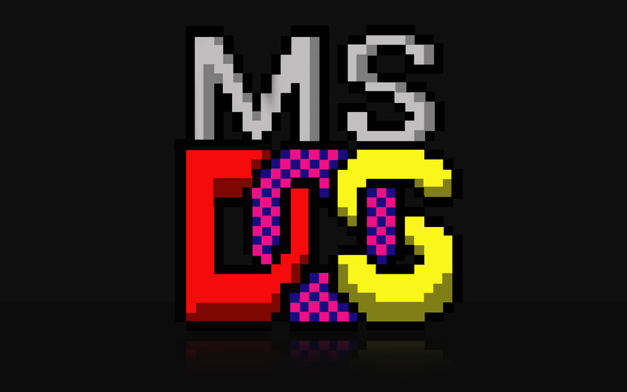 Microsoft MS DOS Logo