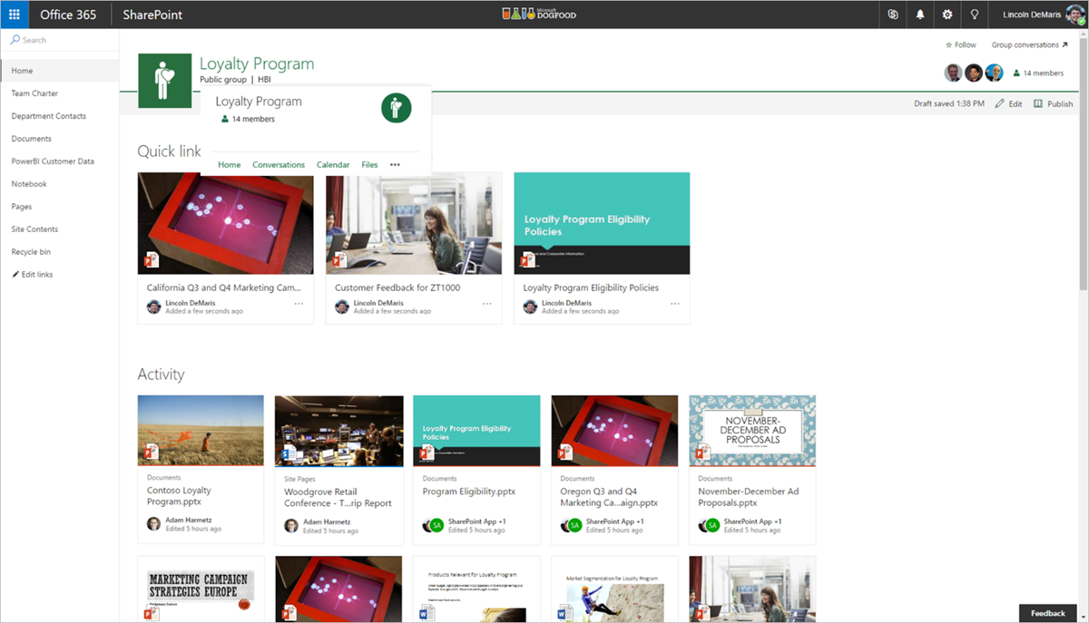 New-capabilities-in-SharePoint-Online-team-sites-including-integration-with-Office-365-Groups-4