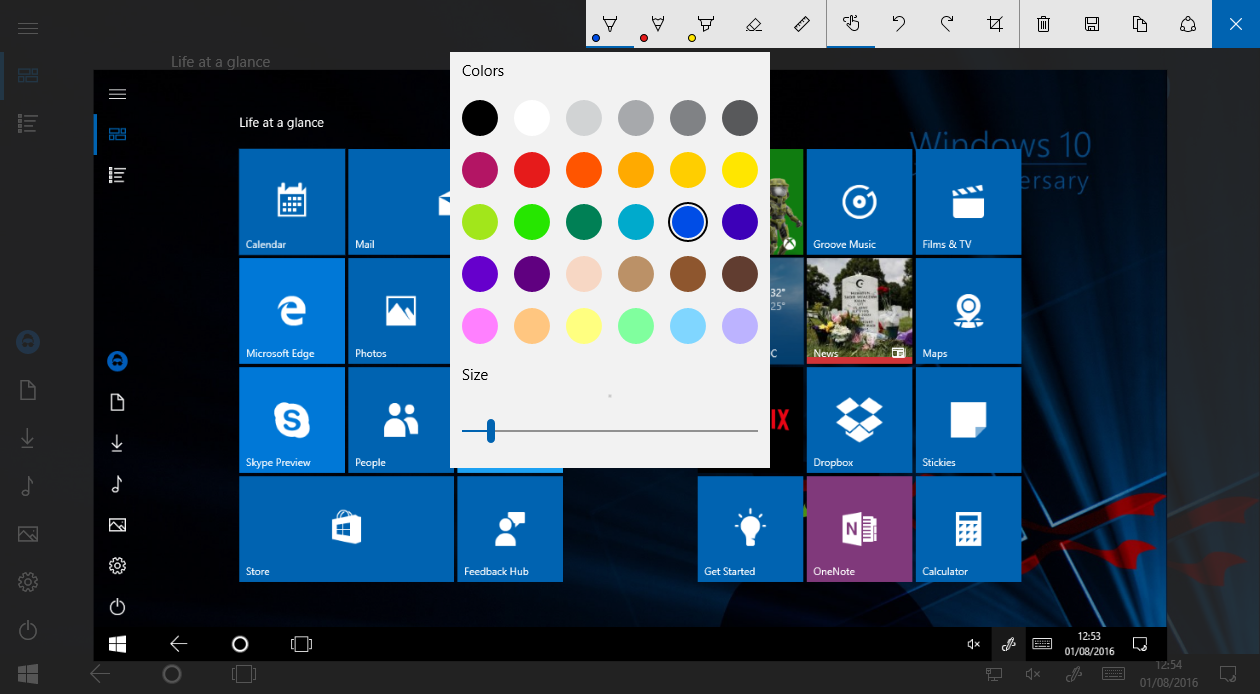 Windows 10 Anniversary Update A closer look at Windows Ink MSPoweruser