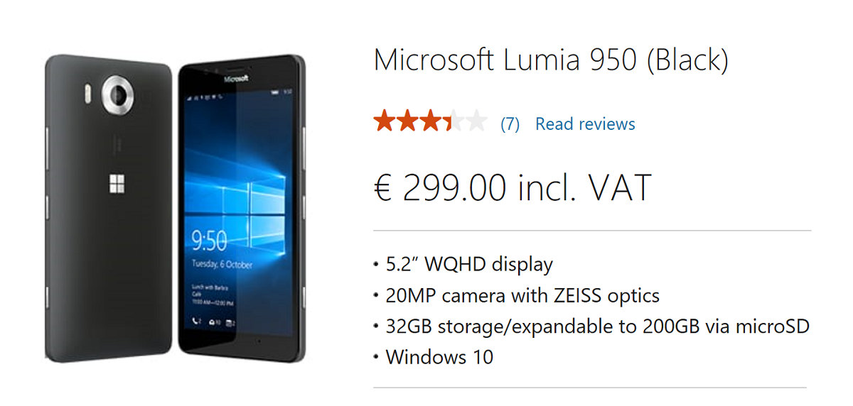 lumia 950 deal