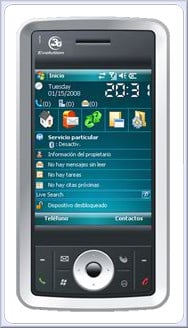 TechFaith Wireless’s Mexican Smartphone pictured.