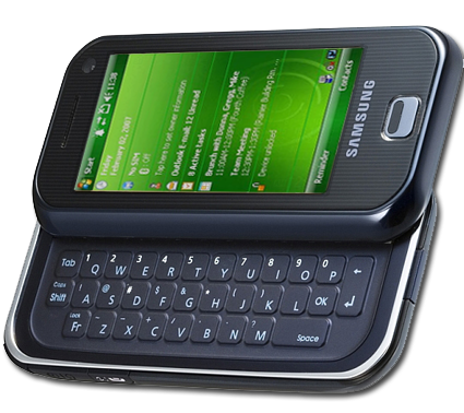 Samsung Louv(r)e and Pivot Windows Mobile Phones