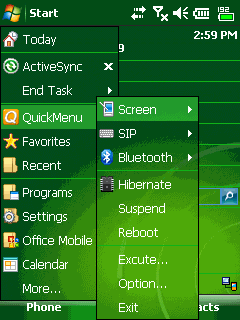 Quickmenu – a Start menu more useful