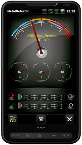 HTC HD2 Metal Detector