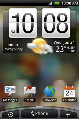 Android 2.1 + Sense UI On Touch Pro2