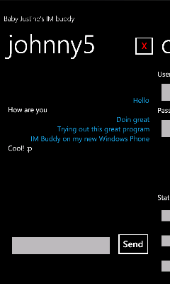 IM Buddy â€“ A Yahoo Messenger client for Windows Phone 7