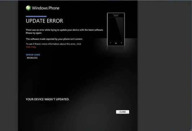 Samsung releases 801812C1 update error fix for the Samsung Omnia 7