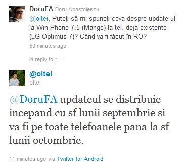 Vodafone Romania also on board with Mango, says it will be on all handsets by the end of October