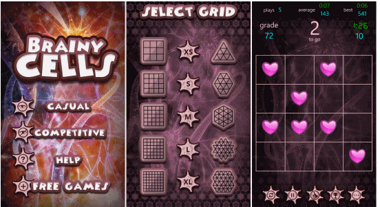 Brainy Cells——來自 Beautiful Mind Games 的獨特記憶謎題
