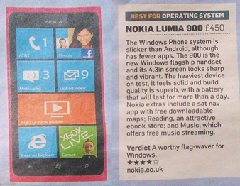Nokia Lumia 900 review