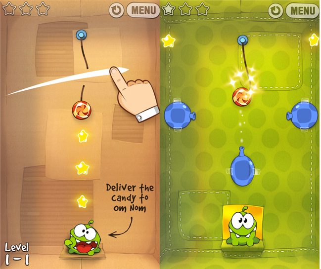 Cut the Rope Remastered official promotional image - MobyGames