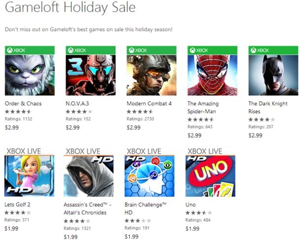 Updated] Gameloft quietly launches a Buy 1 Get 1 Free sale for USA, UK Get  $0.99 games - Droid Gamers