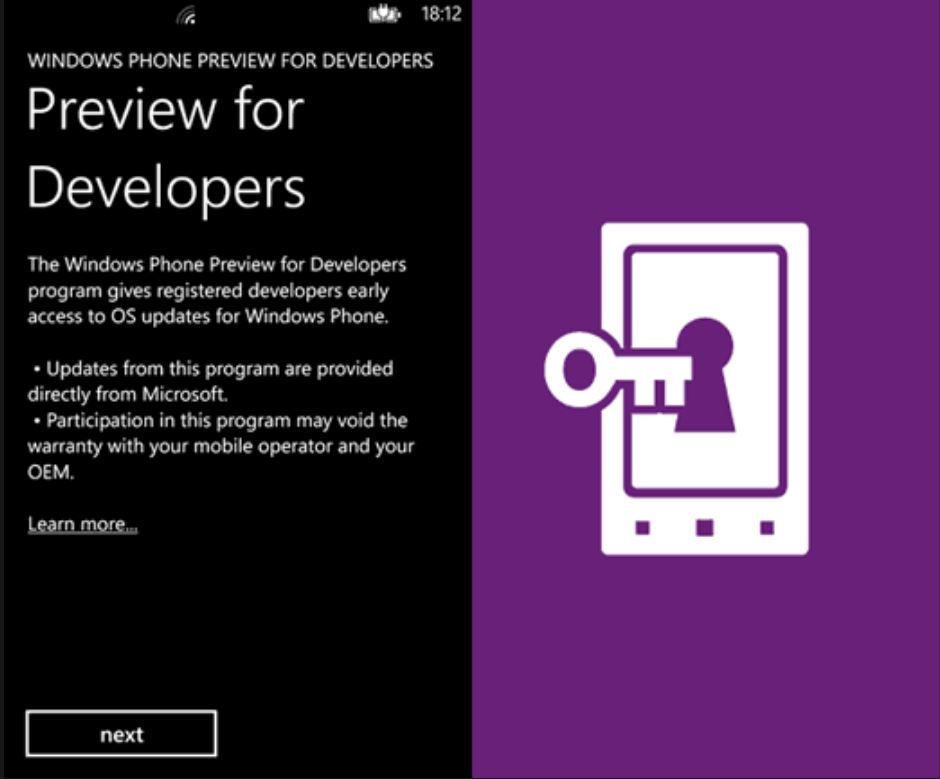 New Update For Windows Phone 8.1 Developer Preview Now Available
