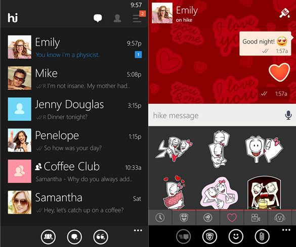 Mendaki Messenger Windows Phone