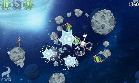 Angry Birds Space Updated In Windows Phone Store With 30 New Levels And More