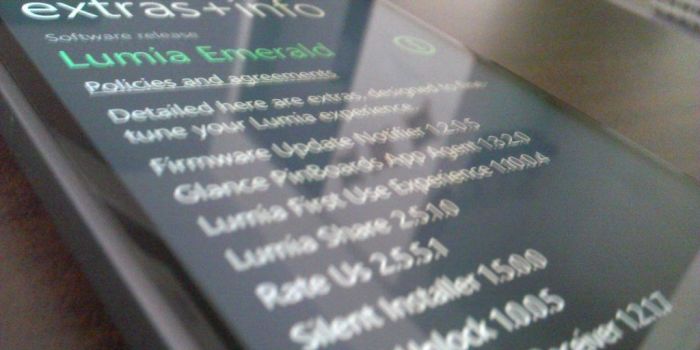 Lumia “Emerald” spotted on the internet?