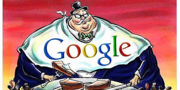 intestazione di google