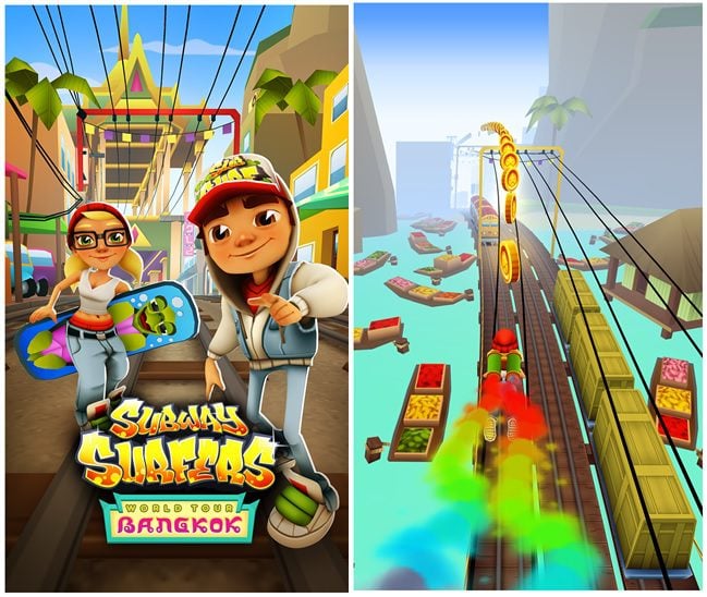 Subway Surfers Updated With Thailand Themed Content In Windows Phone Store