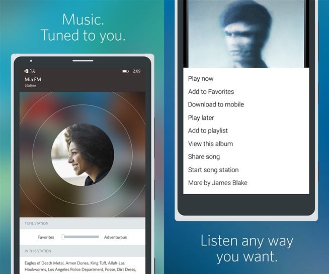 Програма для потокової передачі музики Rdio та програма для соціальних мереж Path отримують незначні оновлення в Windows Phone Store