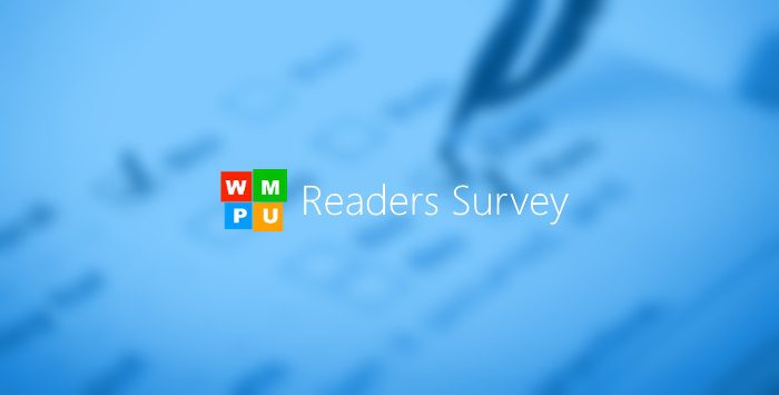 Nehmen Sie an der WMPU-Leserumfrage teil und gewinnen Sie einen Microsoft Store-Gutschein im Wert von 30 USD