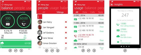 Official Mobile Vikings app comes to Belgian Windows Phone users