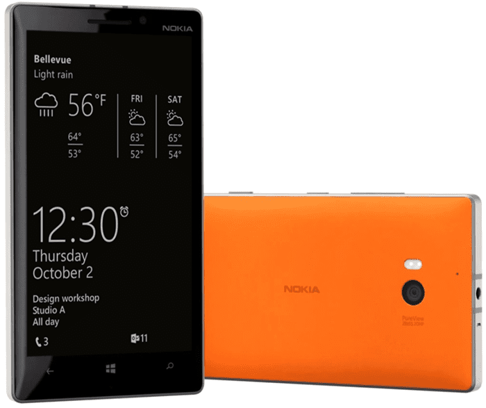 Lumia 930 glance screen
