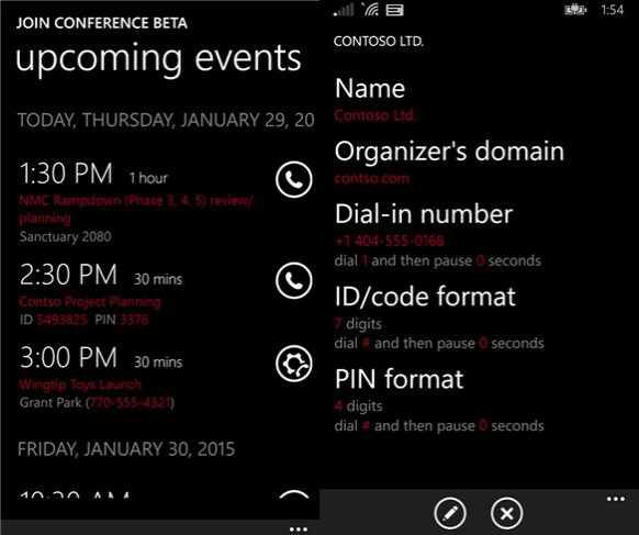 Microsoft’s Join Conference App Now Available For All Windows Phone Devices