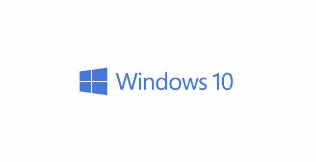 โลโก้ Windows 10 สีขาว