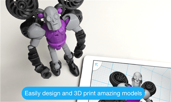 AutoDesk udostępnia aplikację do projektowania 3D Tinkerplay w Windows Phone Store