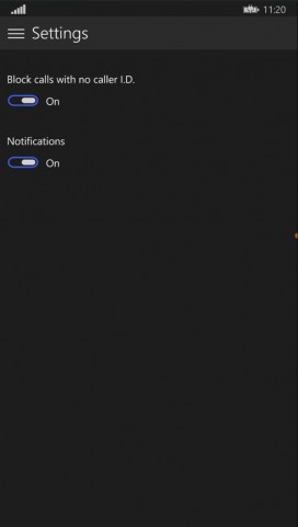New Block And Filter Feature In Windows 10 For Phones Settings App