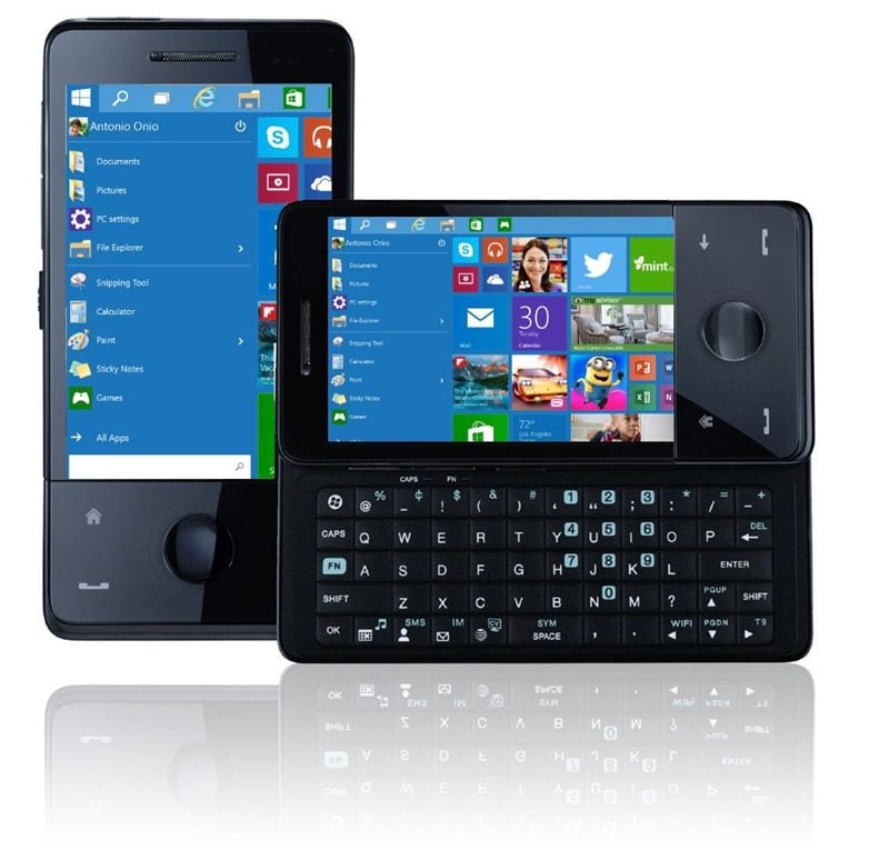 April’s Fools: Microsoft announce their phone OS to be called Windows Mobile, shows off 2 new flagship devices