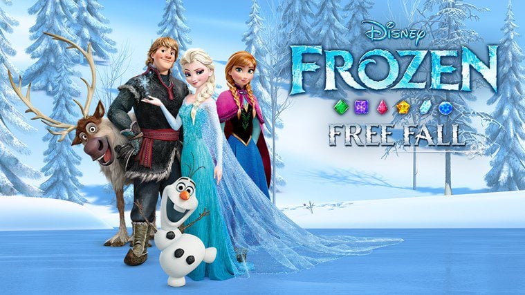 Frozen Free Fall game updated with 30 new levels in Windows Store