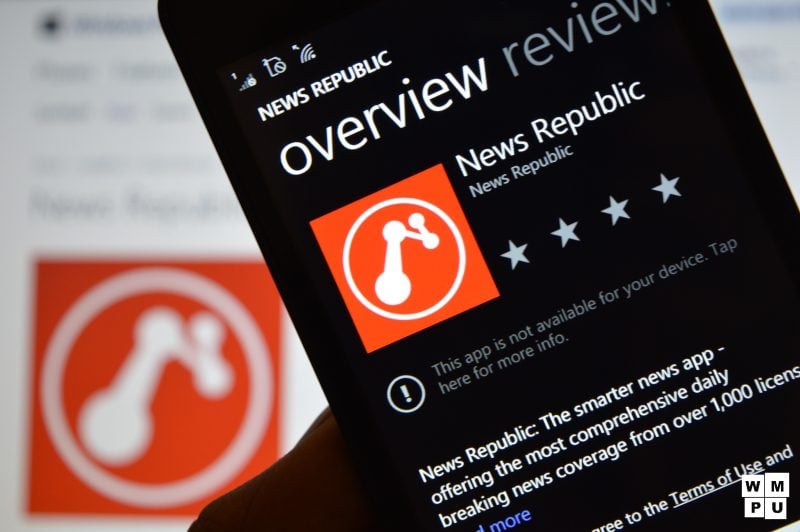 News Republic withdraws their apps from the Windows Phone Store