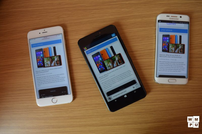 Blind Camera Test Results: Lumia 640 XL vs Galaxy S6 Edge vs iPhone 6 Plus