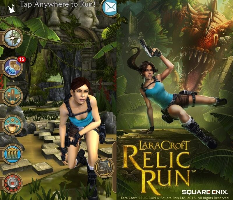 סקירת משחק - Lara Croft: Relic Run עבור Windows Phone