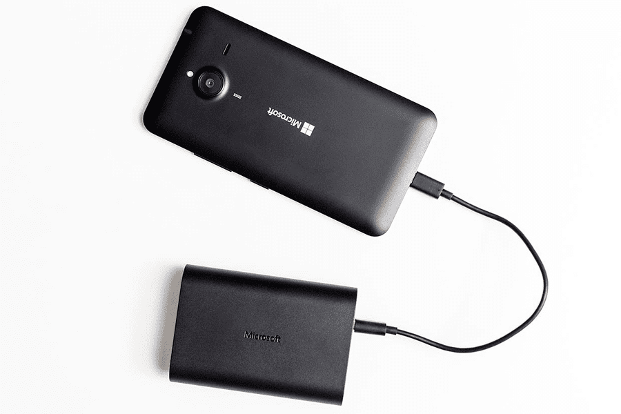 Microsoft’s new portable charger will keep your Windows Phone powered up on the move